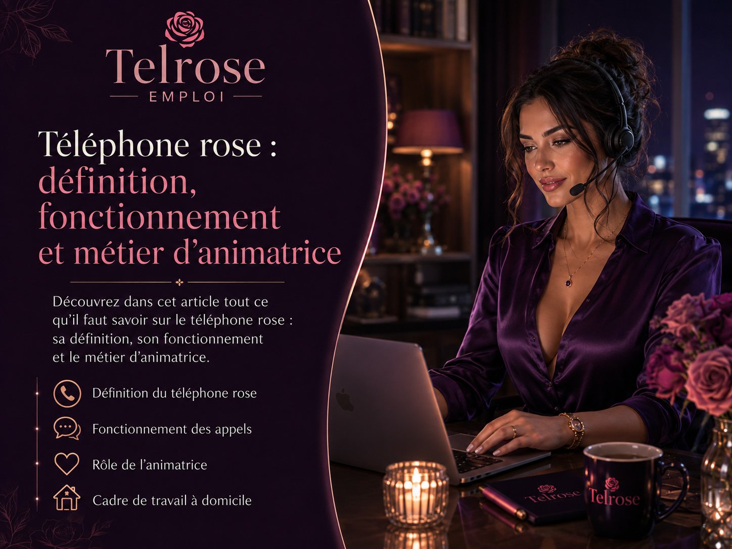Téléphone rose : définition, fonctionnement et métier d’animatrice